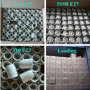 B22 light bulb holder packing