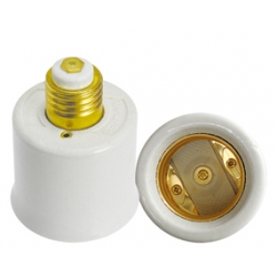 E26 to E39D brass lamp holder adapter