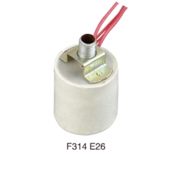 E26 F314 ceramic lamp base