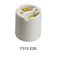 E26 F315 ceramic lamp base with CE
