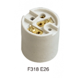 E26 F318 ceramic lamp base