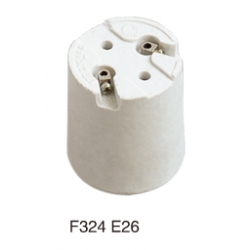 E26 F324 ceramic lamp base