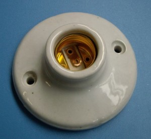 E27 505-1 porcelain lamp holder