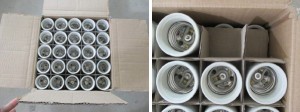 E40 ceramic lamp holder packing