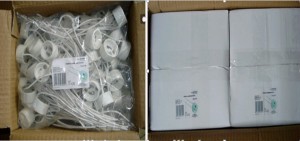 GU10 socket packing Carton
