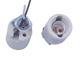 E12 Edison Screw ceramic bulb socket for led lamp