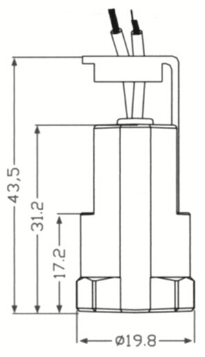 E12 light sockets smooth skirt drawing diagram