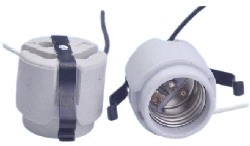 E26 medium base lamp socket- fits led & incandescent bulb
