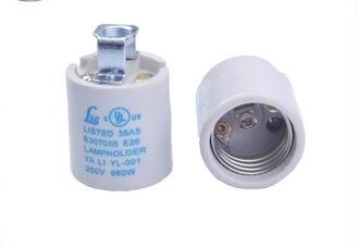 E26 porcelain lamp socket ring Medium screw lamp holder