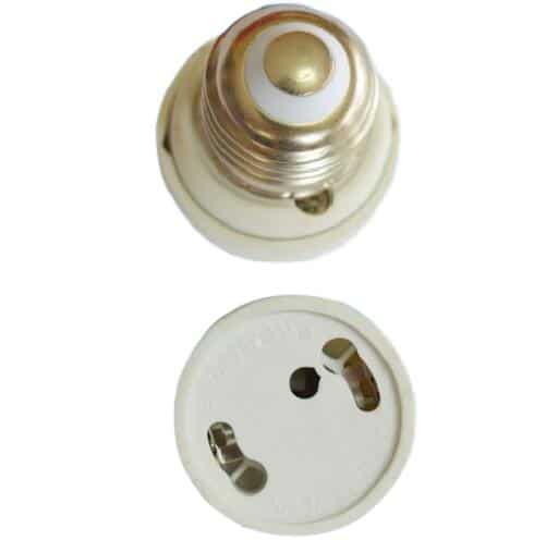 E26 to E24 Plastic lamp holder adapter for led lamps China manufacturer