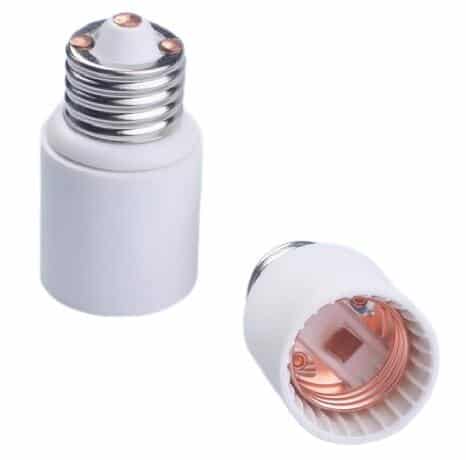 E26 to E26 Plastic lamp holder adapter for led lamps