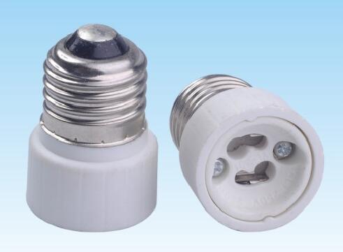 E26 to GU10 porcelain lamp holder adapter for led lamps