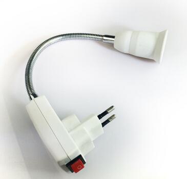 E27 lamp holders uk with switch extention