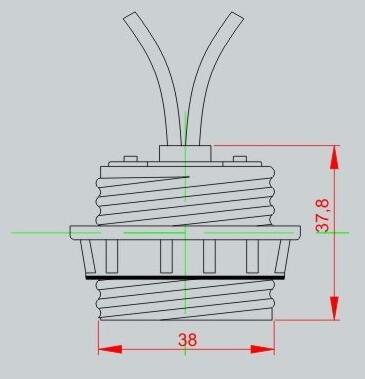 GU24 socket adapter outer tooth lamp holder drawing