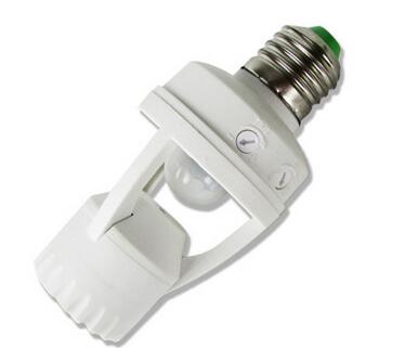 E27 b22 sensor lamp holder for led bulbs