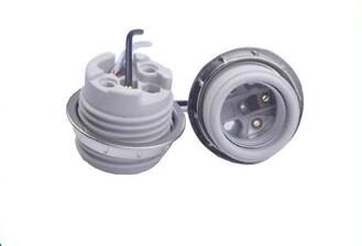 Porcelain E26 medium lamp socket for led bulbs
