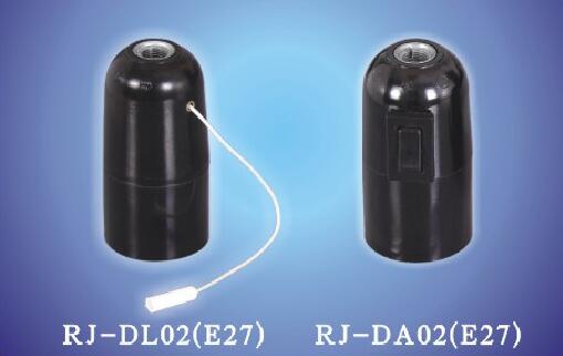 E27-DL02, E27-DA02 Switch bakelite Lamp holder
