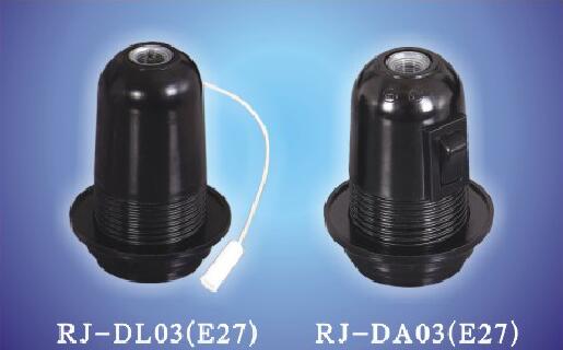 E27-DL03, E27-DA03 phenolic Switch Lamp holders