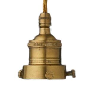 E27 brass lamp socket 2.25 inch Cast Gallery china manufacturer