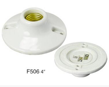 Porcelain Ceiling Keyless E27 4-1-2 screw light bulb socket