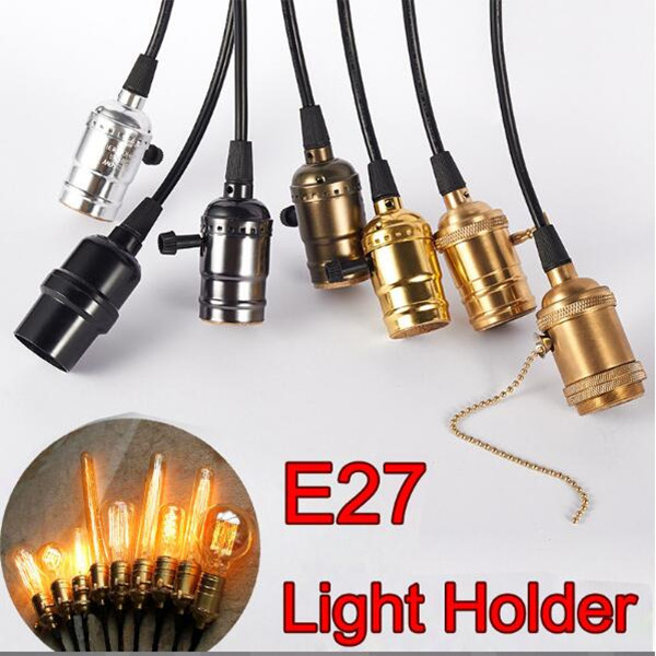e27 Vintage cord light Pendant bulb Holder