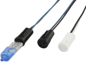 G4 / Mr11 Base Ceremic Lamp Holder Socket Cable for LED Lamps