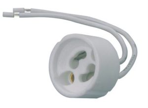 ceramic white par38 lamp holder