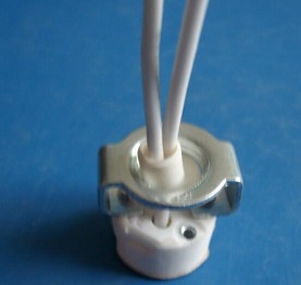 ceramic lamp holder Gu10 bracket