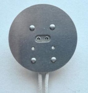 Round Steatite Ceramic light socket GU5.3 halogen lamp holder