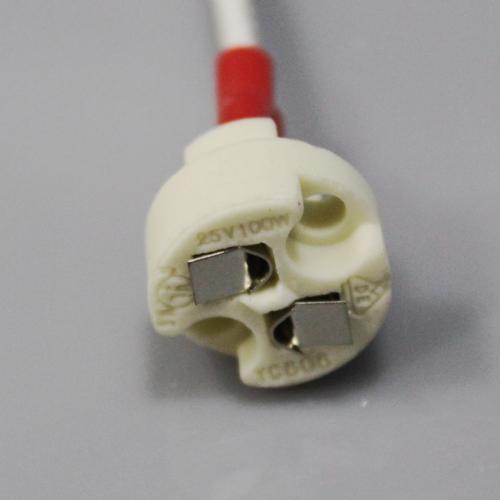 Mr16 2 pin socket with wires for LED & halogen lamps