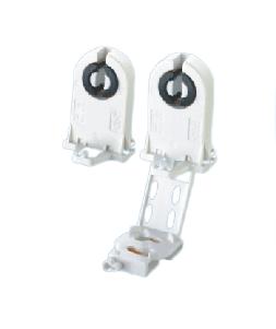 T8 G13 fluorescent LED lamp holders with starter