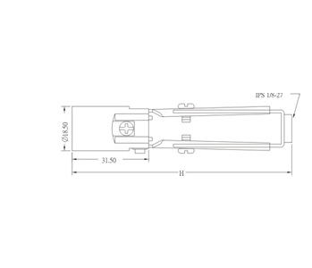 E12 Phenolic Candelabra Lamp holder Base GE-412-3 drawing