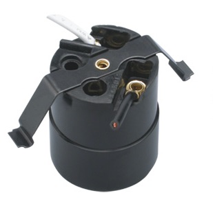 GE-6004-1 E26 Phenolic Lamp Holder Sockets with bracket