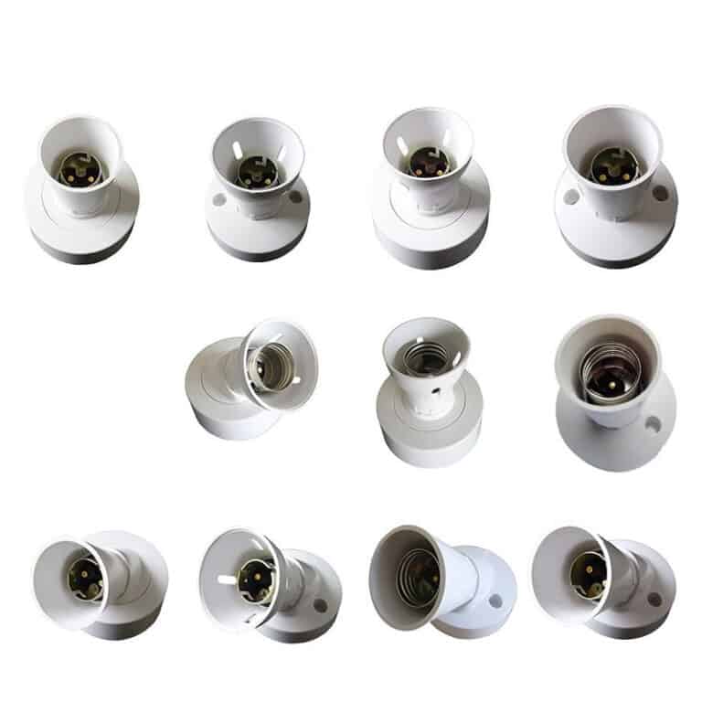 What are the different types of batten lamp holders?