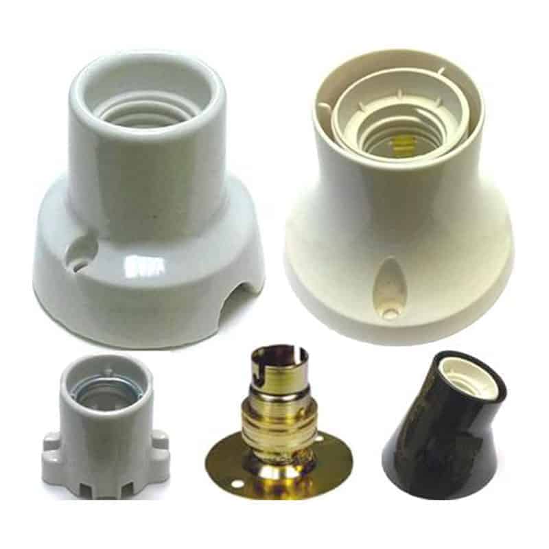 Bulb base led halogen lamp holders guide