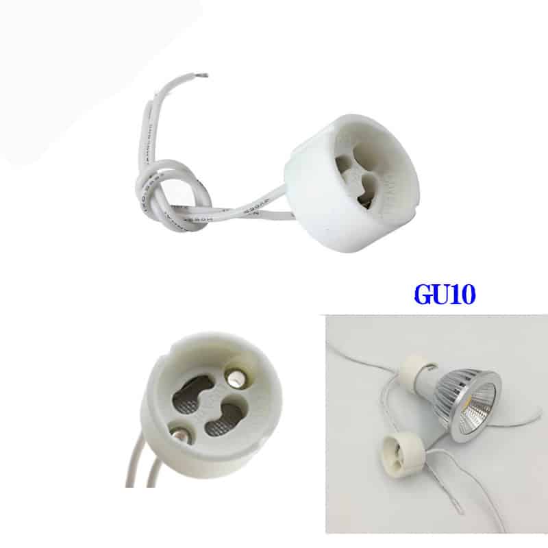 GU10 HALOGEN LAMP HOLDERS