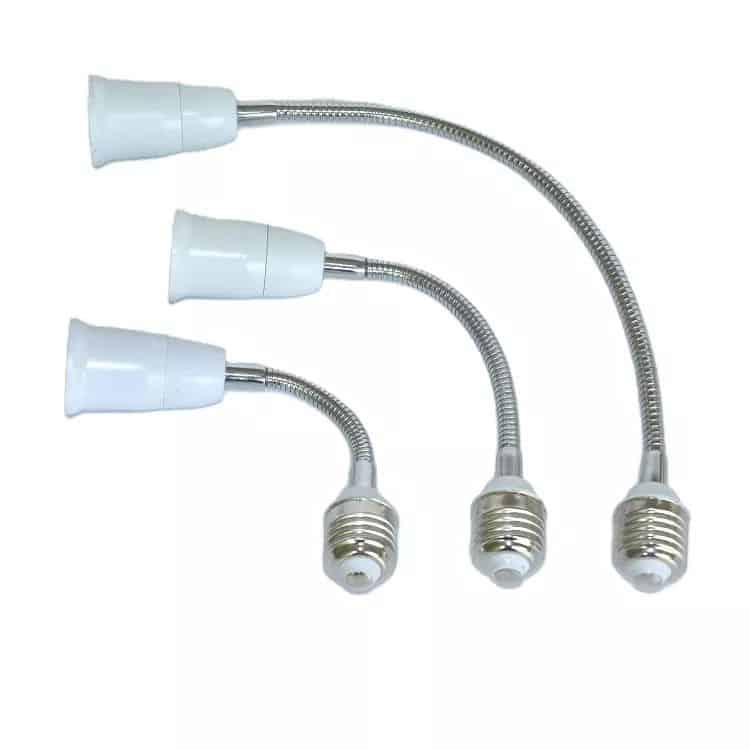 Lamp holder extended universal hose lamp holder converter night light socket lamp accessories