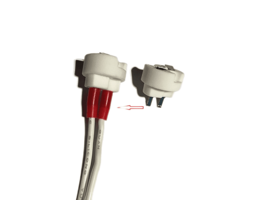 12V H1 Halogen Lamp Socket With Cable Base Plug By FLOSSER (14442)