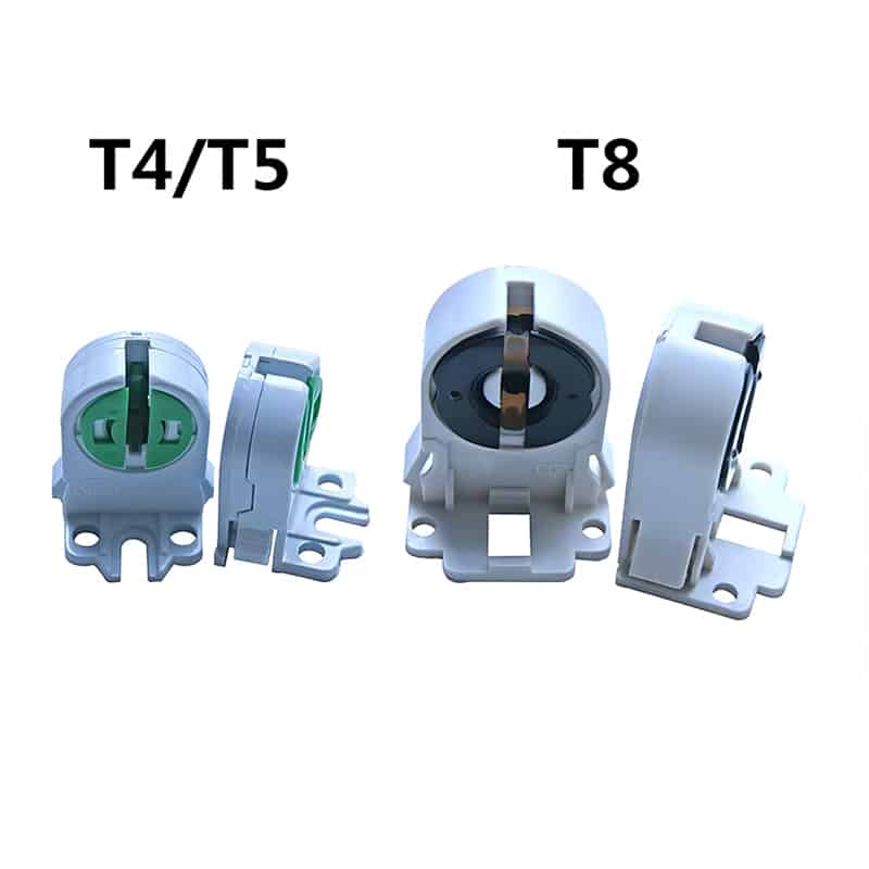 T5 T8 Fluorescent light sockets lamp holders