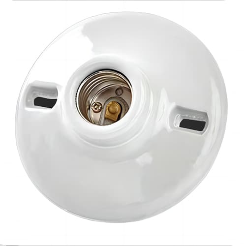 E26 porcelain light socket 4 inch