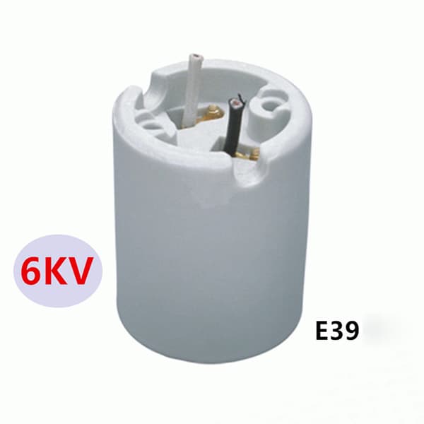 E39 6KV porcelain light socket ceramic lamp holder UL
