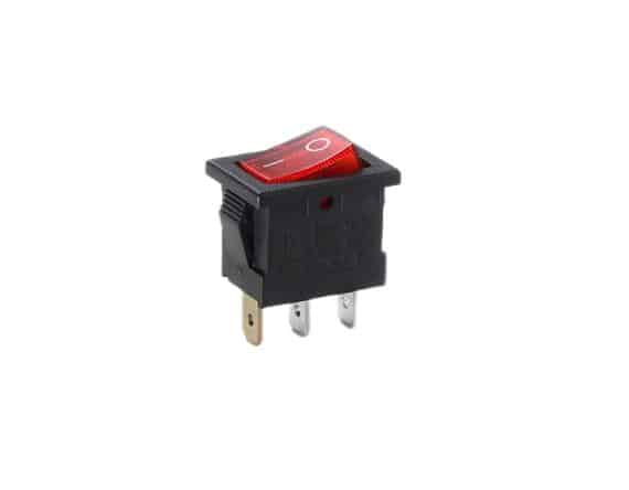 601B-01 Rectangular Rocker Switches for Electrical Lighting