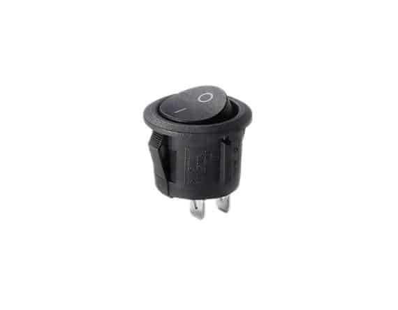 601C-03 Round Rocker Switches for electrical lighting