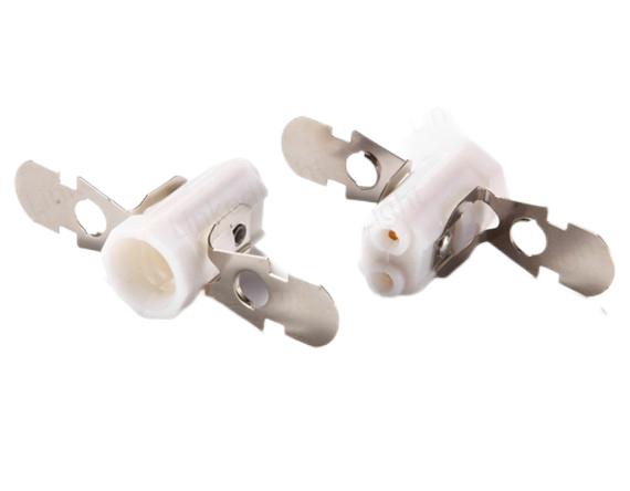 E12.301B Bakelite Light Bulb Sockets with Butterfly Clip