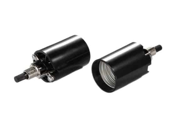 E26 Phenolic Turn Knob Light Bulb Sockets UL Listed