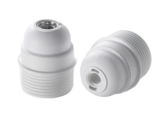 E26 Plastic Half Thread Screw Light Bulb Sockets