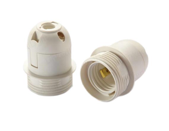 E26 plastic Half Thread Light Bulb Sockets