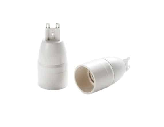 G9 to E14 Light Bulb Socket Adapters