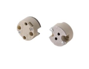 GX5.3 Low Voltage Ceramic Halogen Light Bulb Sockets