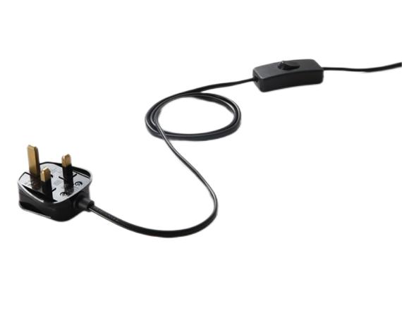 UK Plug Cord Set with on-off Switch